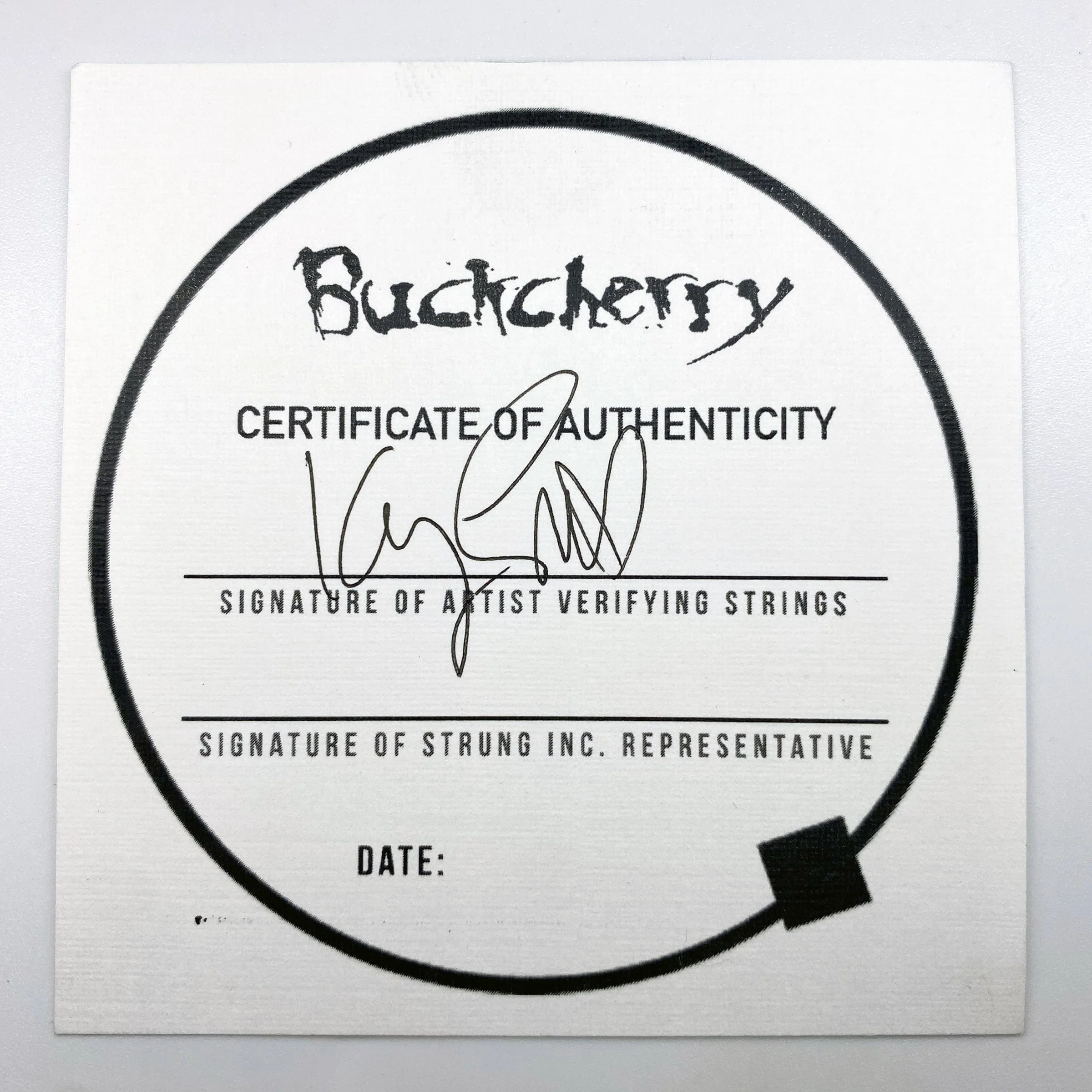 BUCKCHERRY GUITAR STRING NECKLACE - Image 5