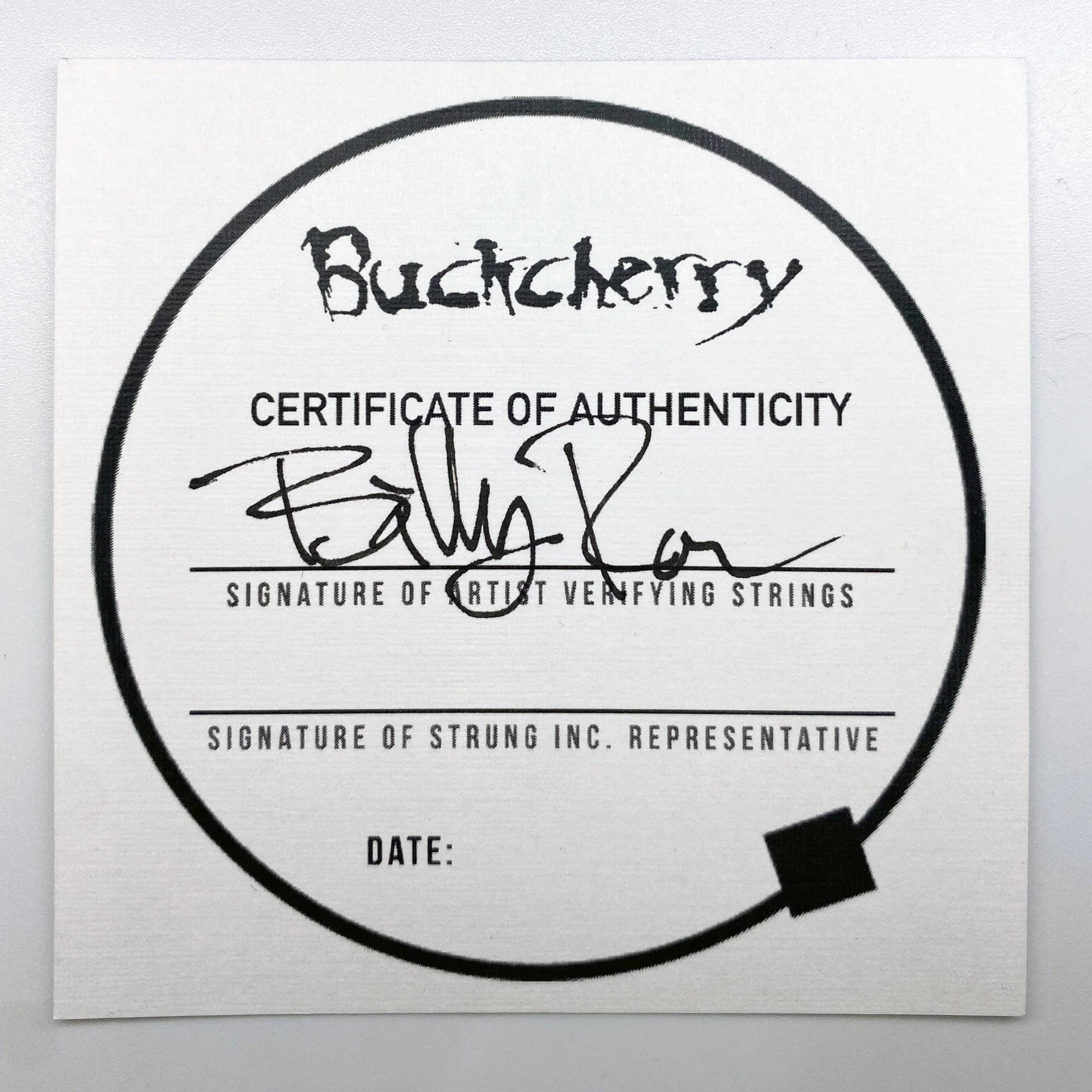 BUCKCHERRY GUITAR STRING NECKLACE - Image 6